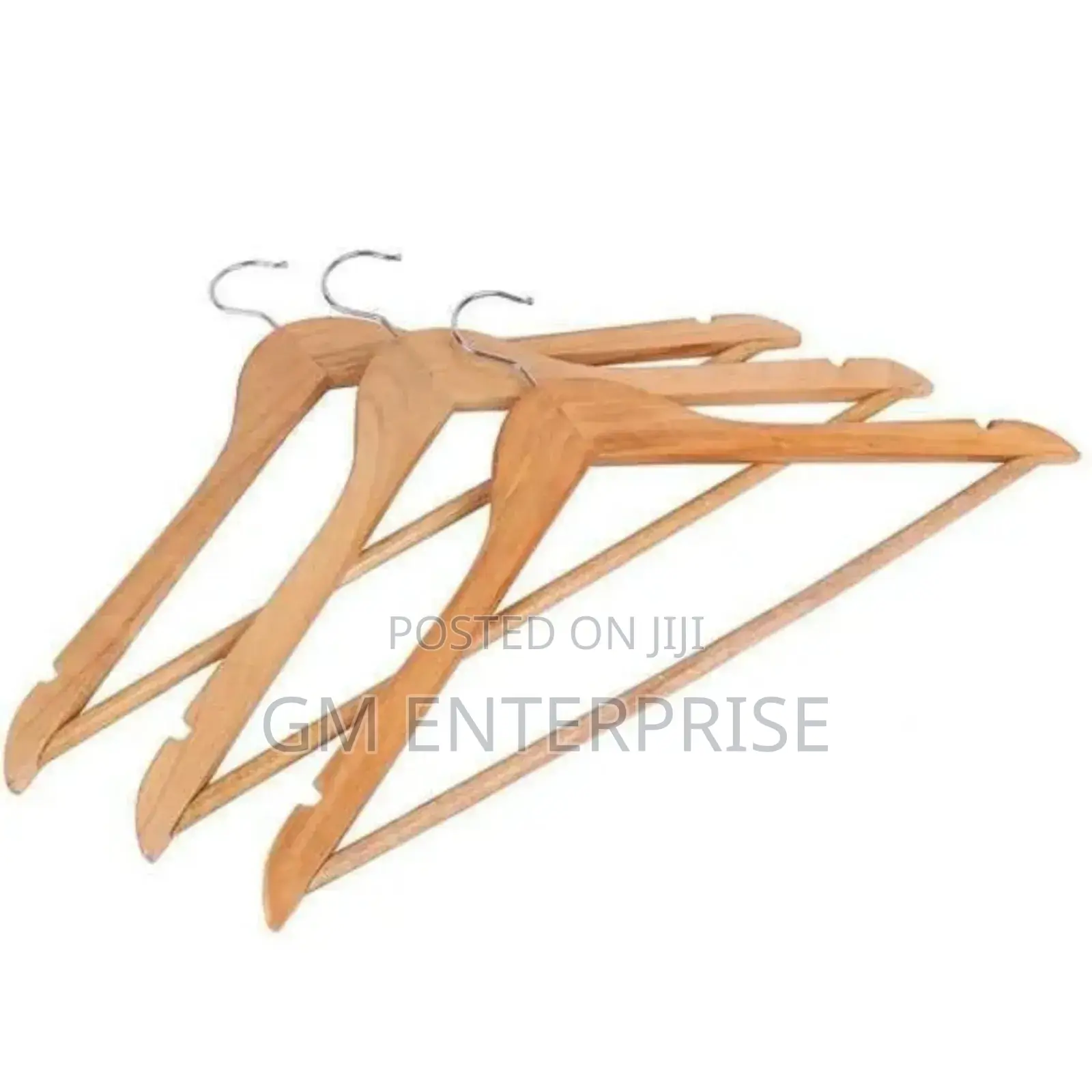 3 Pc Wooden Hanger