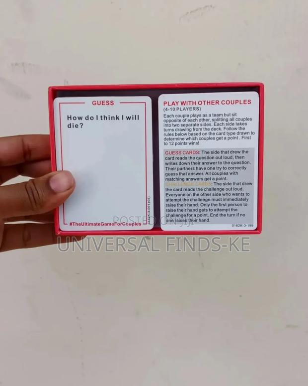 The Ultimate Game for Couples Card Game - thumbnail 2