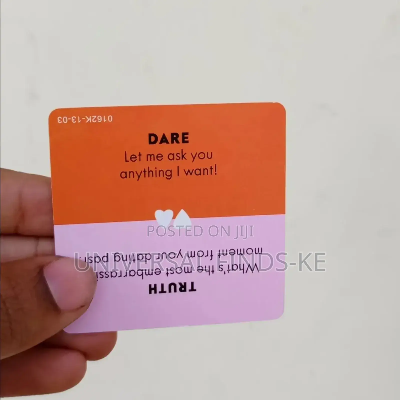 Truth or Dare for Couples Card Game