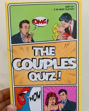The Couples Quiz Card Game Hilarious Game for Couples
