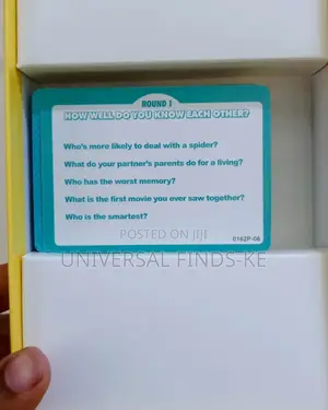 The Couples Quiz Card Game Hilarious Game for Couples