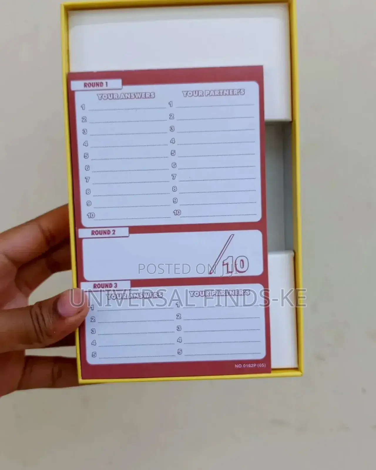The Couples Quiz Card Game Hilarious Game for Couples