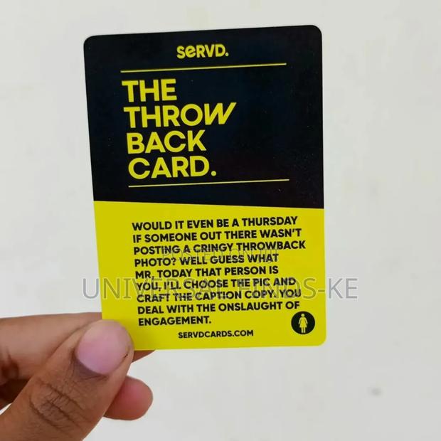 Servd His Hers Couple Card Game - thumbnail 4