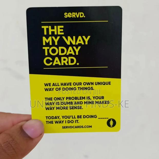 Servd His Hers Couple Card Game - thumbnail 5