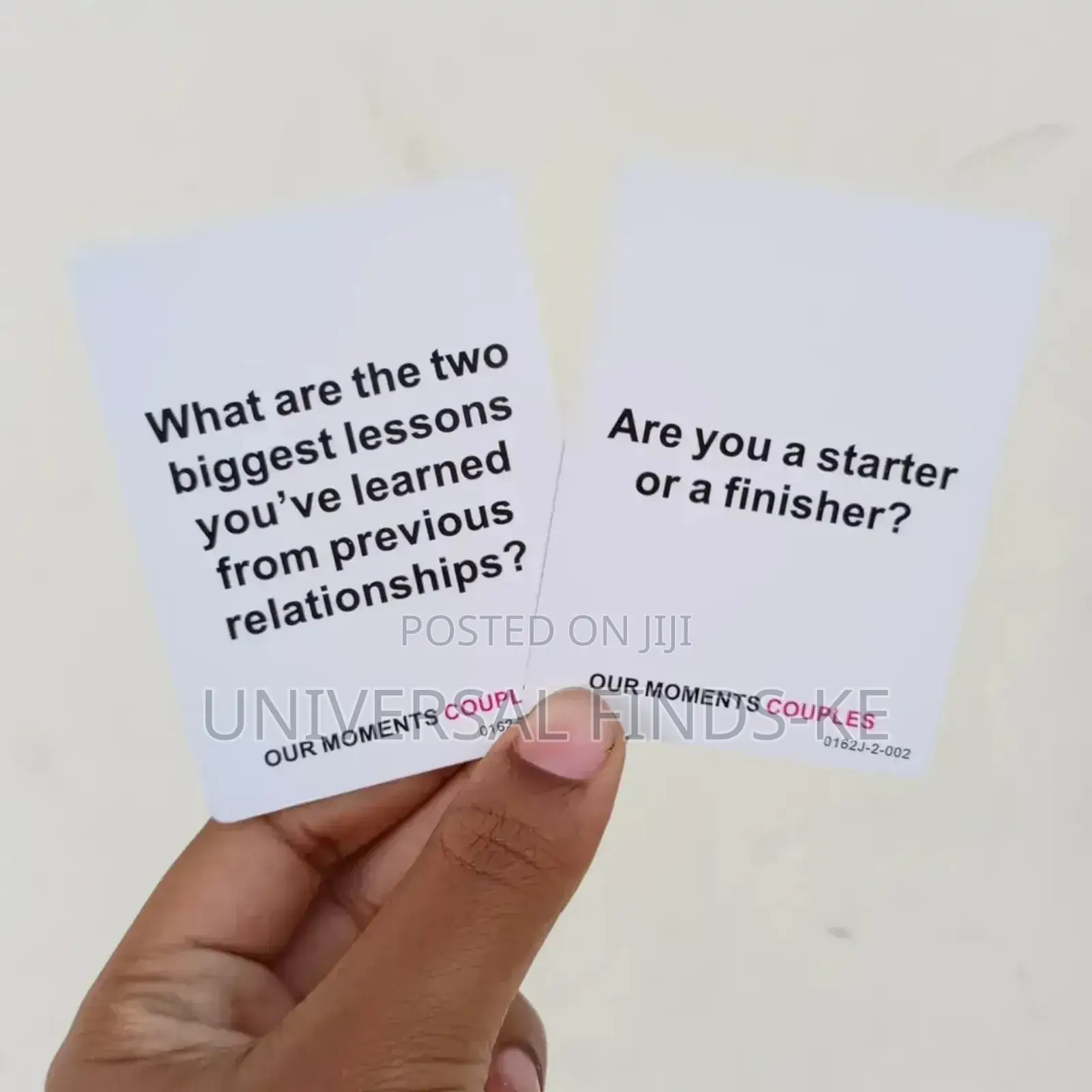 Our Moments Card Game Couple Card Games