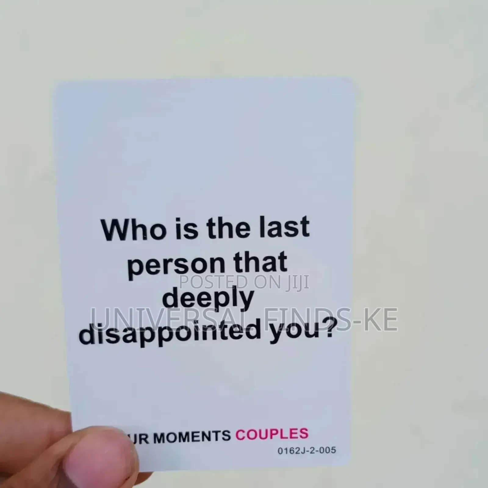 Our Moments Card Game Couple Card Games