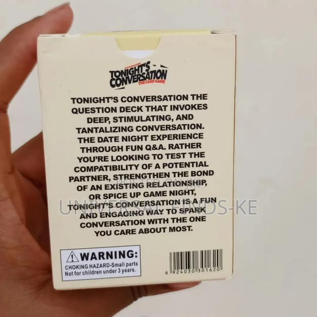 Date Night Conversation /Question Card Game - thumbnail 3