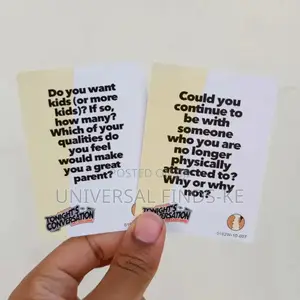 Date Night Conversation /Question Card Game