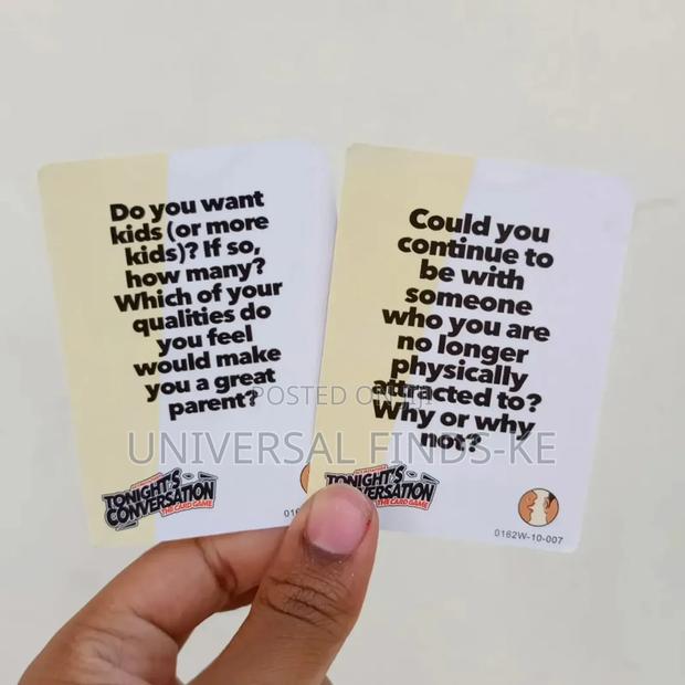 Date Night Conversation /Question Card Game - thumbnail 4