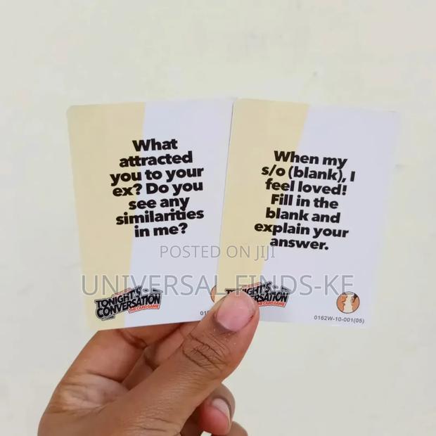 Date Night Conversation /Question Card Game - thumbnail 5