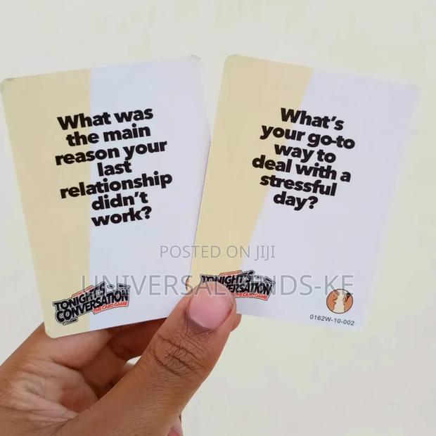Date Night Conversation /Question Card Game - thumbnail 6