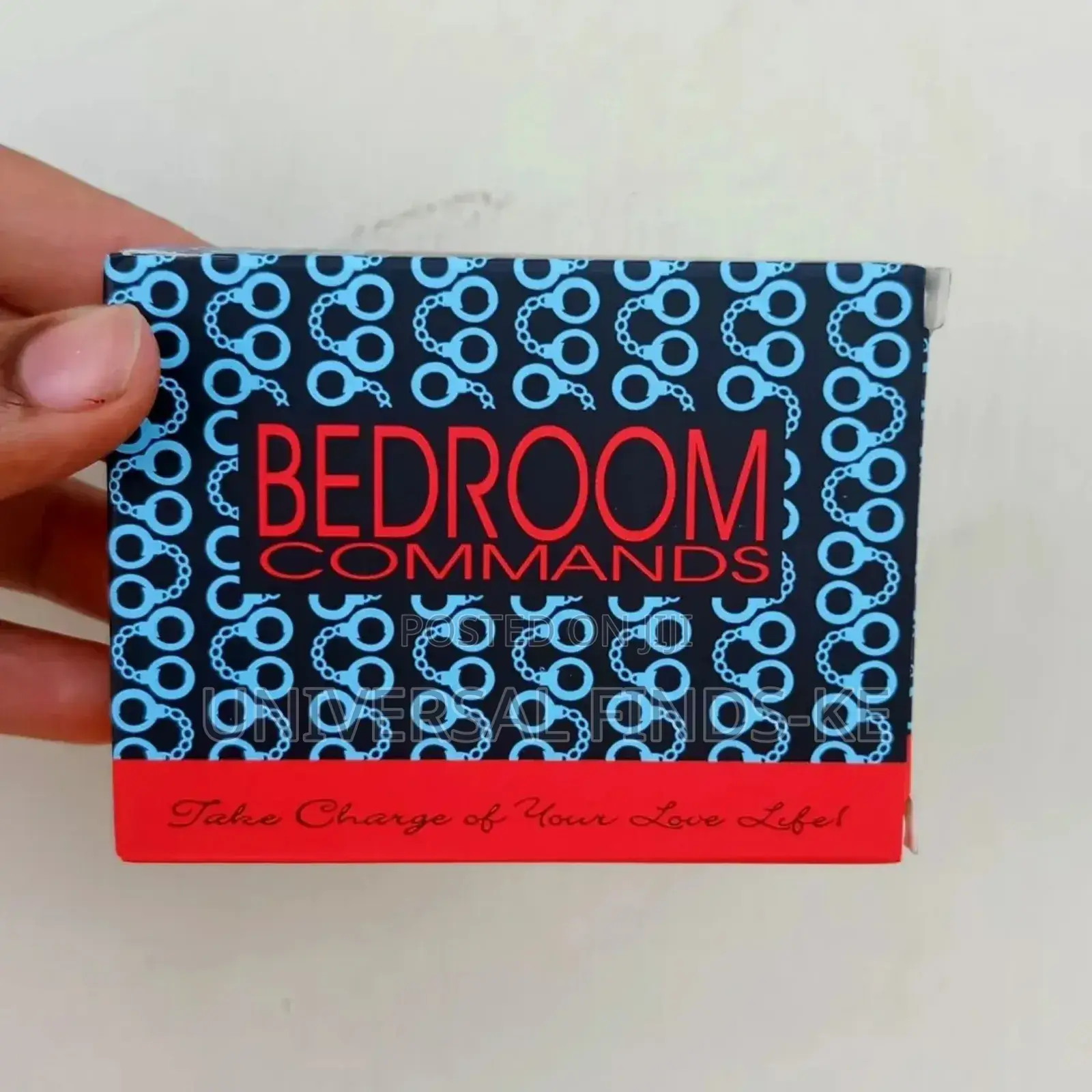Nasty Bedroom Commands Couple Card Game