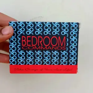 Nasty Bedroom Commands Couple Card Game