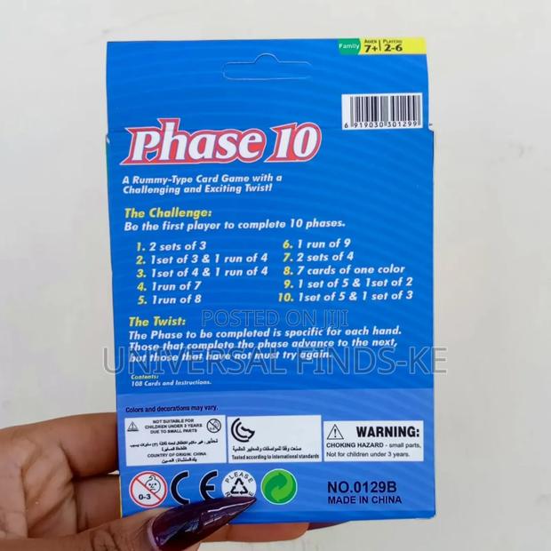 Phase 10 Card Game for Uno Lovers - thumbnail 3