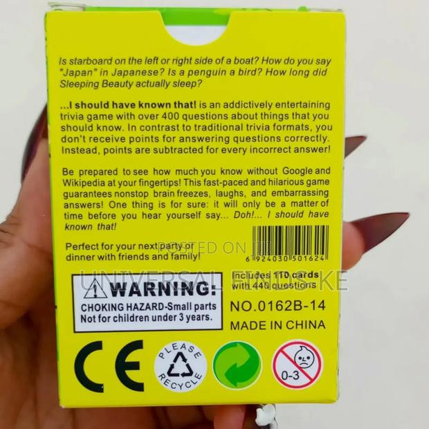 I Should Have Known Card Game - thumbnail 3