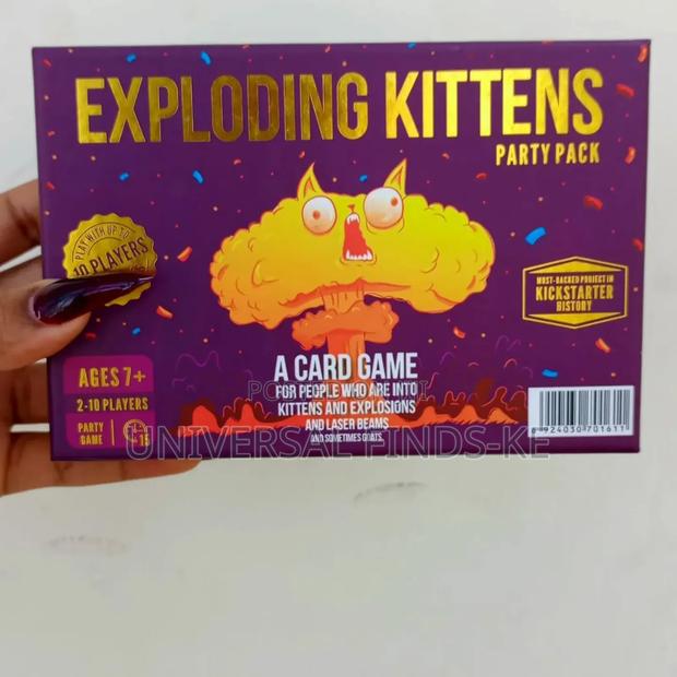 Exploding Kittens Party Pack Card Games