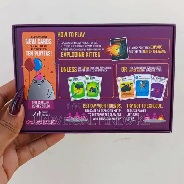 Exploding Kittens Party Pack Card Games - thumbnail 2