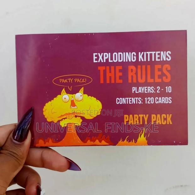 Exploding Kittens Party Pack Card Games - thumbnail 3