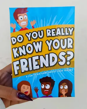 Do You Really Know Your Friends Card Game