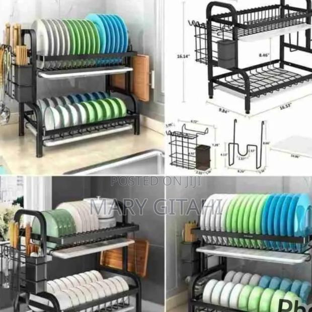 2 Tier High Quality Carbon Steel Dish Rack* at 