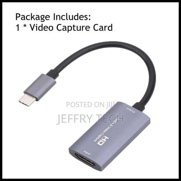 Hdmi Input to Usb-C Output Audio Video Capture Game Live Pl - main view