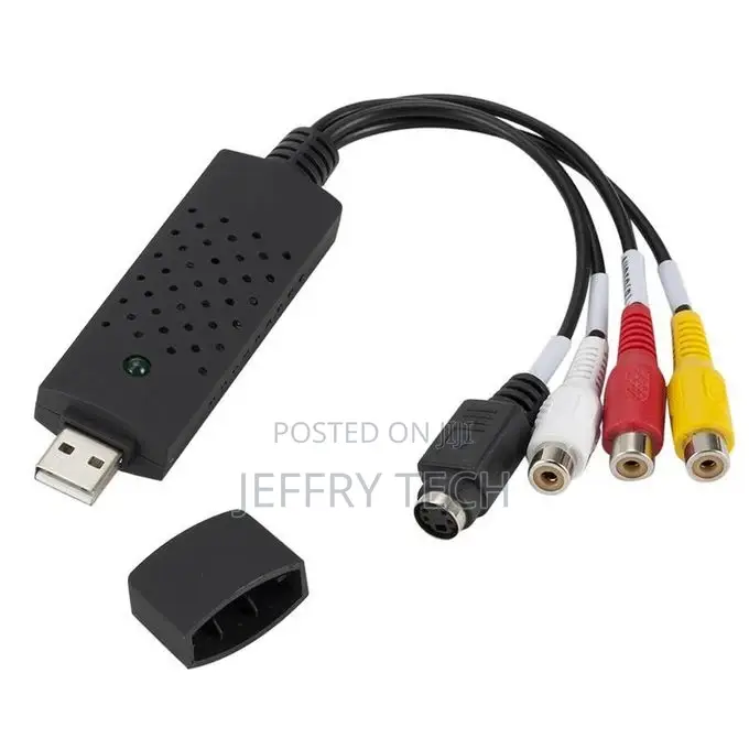 Portable Usb2.0 Audio Video Capture Adapter Easy to Cap Easy