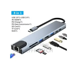 (8 in 1)Usb C Hub Hdmi Mini 60hz Multiport 11 in 1 Adapte