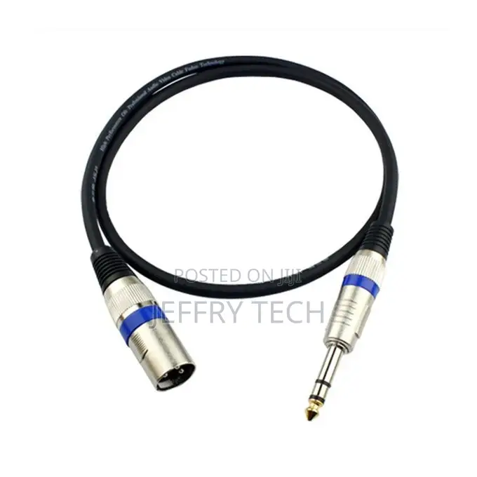 Profession 6.35mm Male Connector to XLR Male Connector Cable