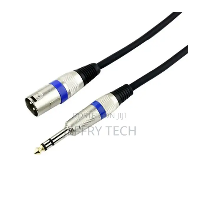 Profession 6.35mm Male Connector to XLR Male Connector Cable