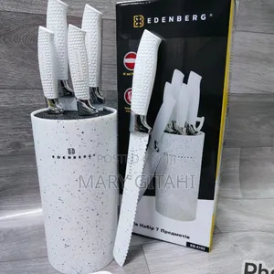 White**Edenburg White Knife Set at *