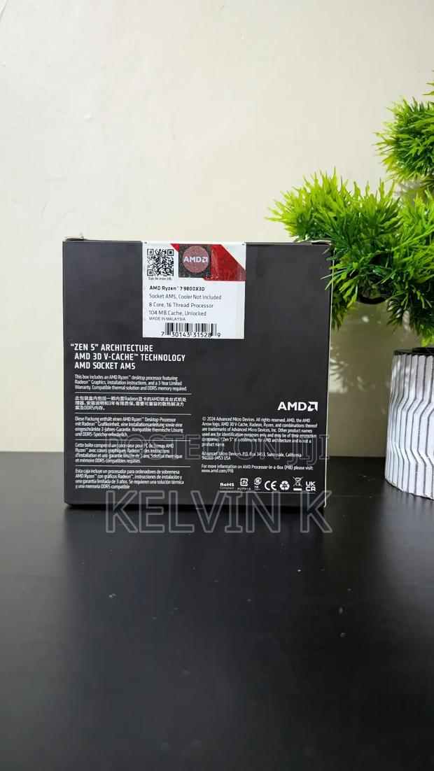 Amd Ryzen 7 9800x3d Gaming Cpu Processor - thumbnail 2