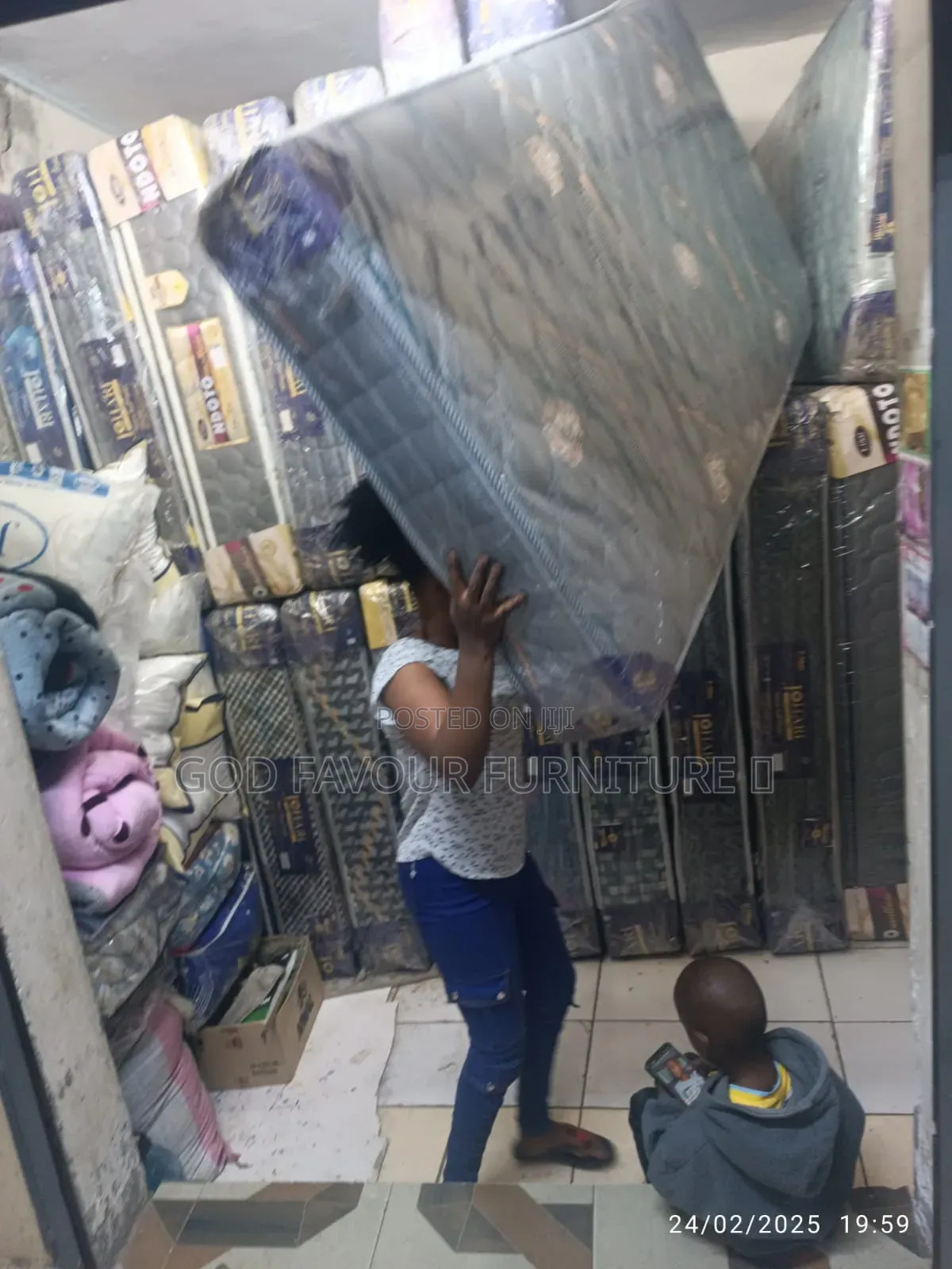 4 by 6 Fibre Matress Original Yg5vf