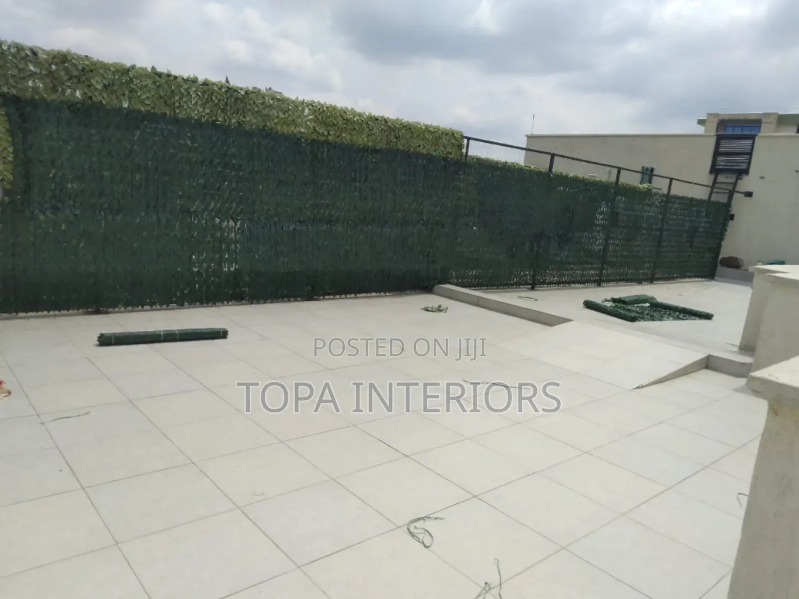 Outdoor Artificial Plants Balcony Privacy Fence Hedges