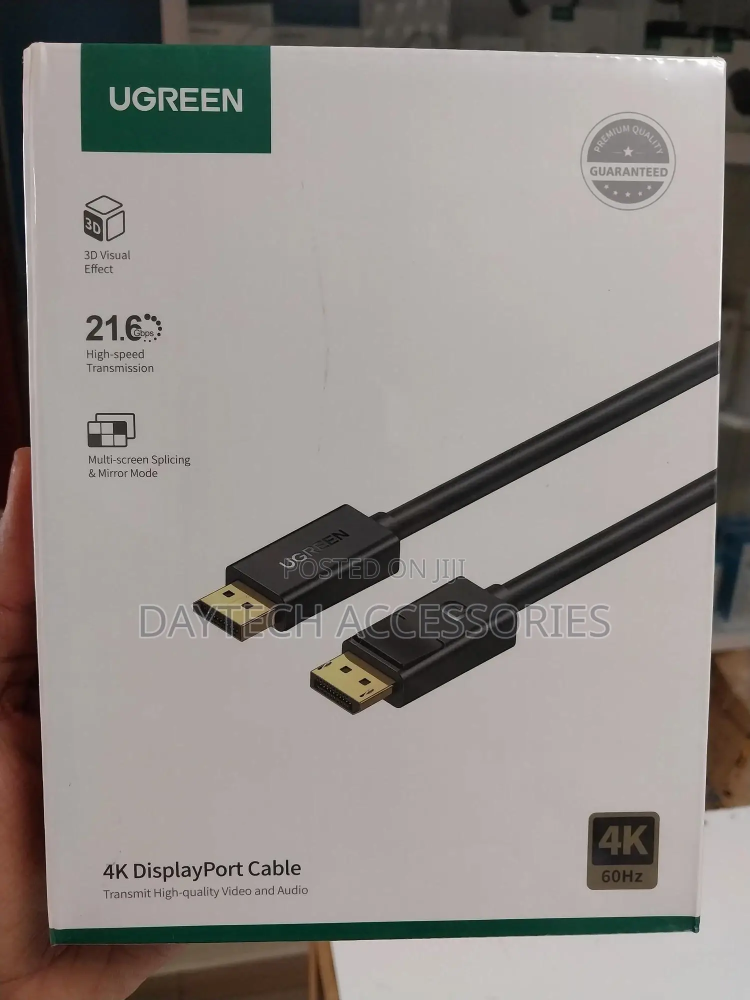 Display Port to Display Port Cable 3m Ugreen10212-Th