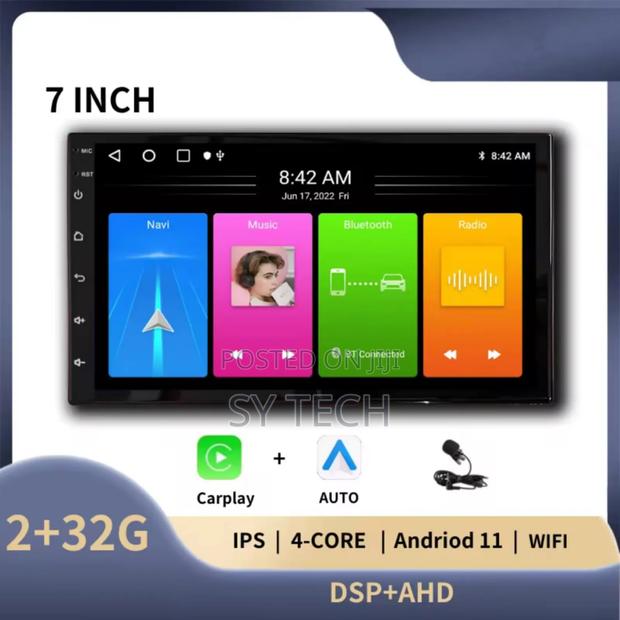 Android Car Stereo With 2gb 32gb Carplay and Android Auto - main view