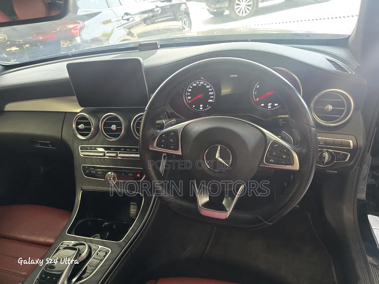 Mercedes-Benz C180 2018 Matt Black