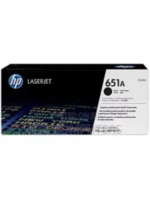 Hp 651a Black Original Laserjet Toner Cartridge (Ce340a