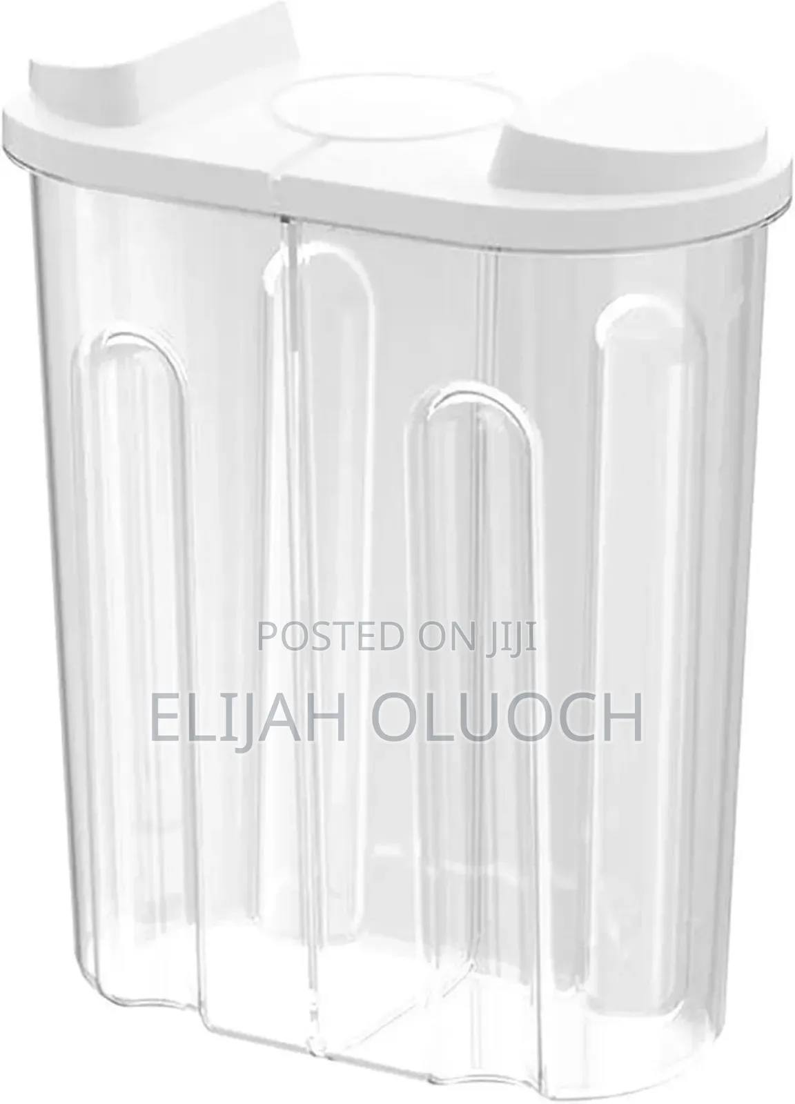 Cereal Storage Container With Lids and 2 Compartments
