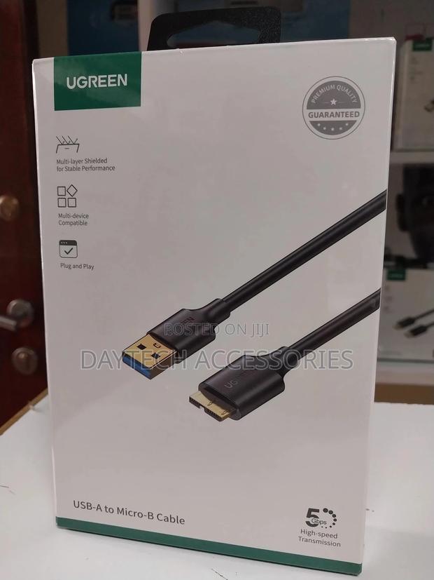 Ugreen Hard Drive Cable Usb 3.0 to Micro B 5gbps 3a HDD