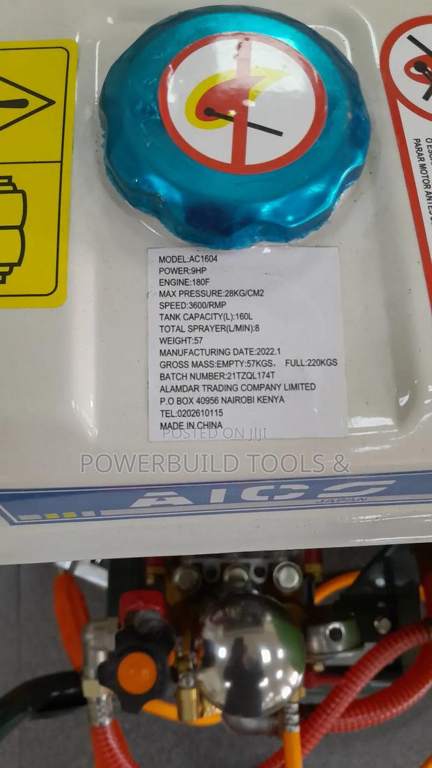 Hand Push 160l Aico Sprayer/Trolley Sprayer - thumbnail 4