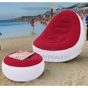 Inflatable Seat With Foot Rest