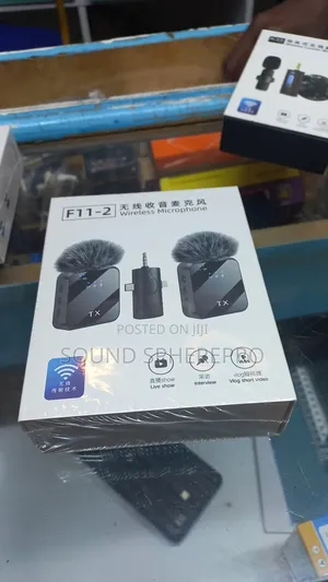 F11-2 2in1 Phone Wireless Microphone