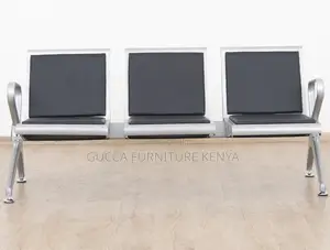 Benches: 3-Link Full Padded Heavy Duty Waiting Bench
