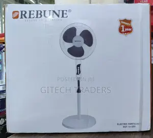 *Rebune Stand Fan 16" Roundbase