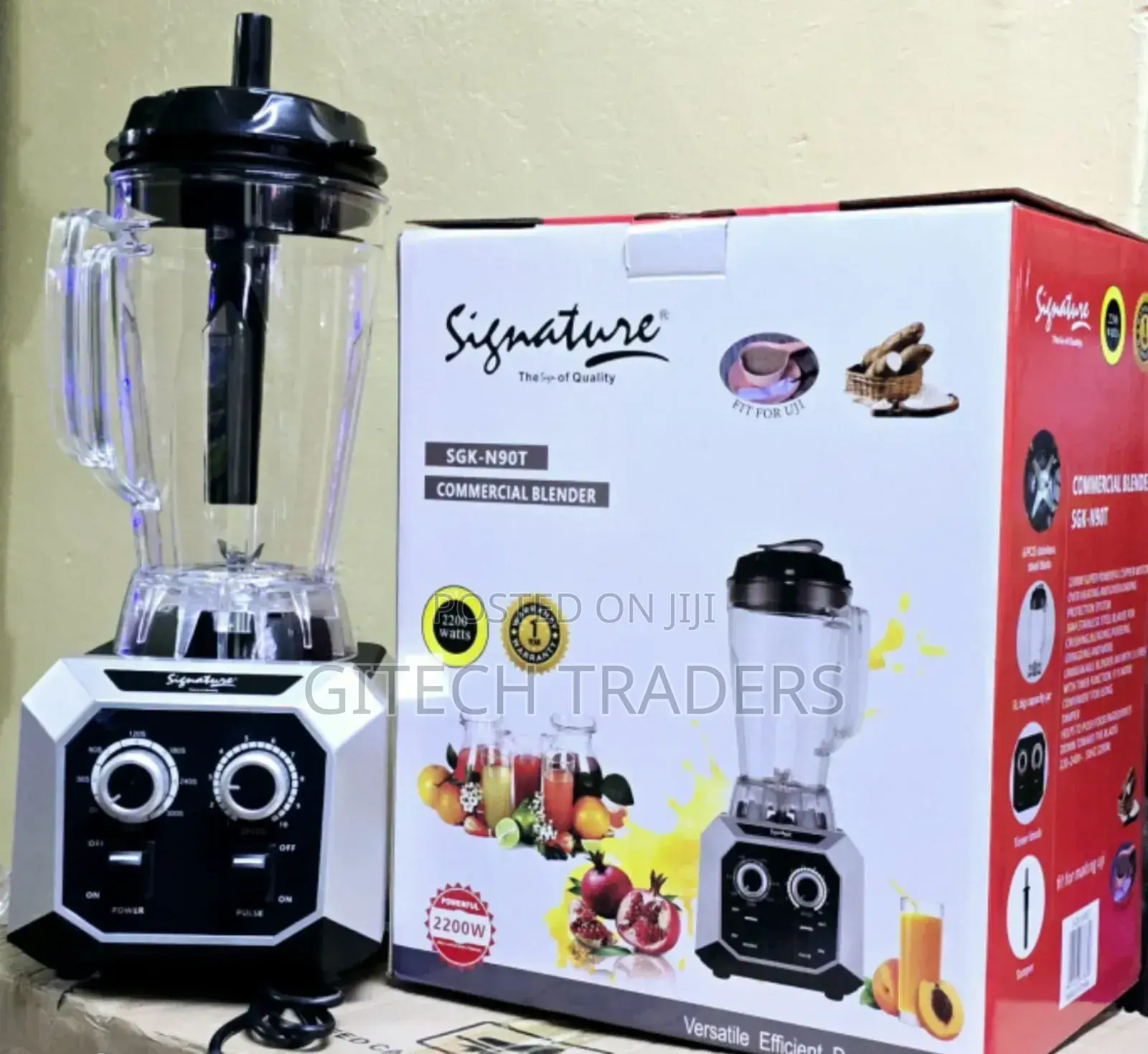 3 Litres Signature Commercial Blender Sgk_n90t