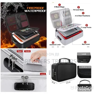 Fireproof/Water Resistant Documents Organizer