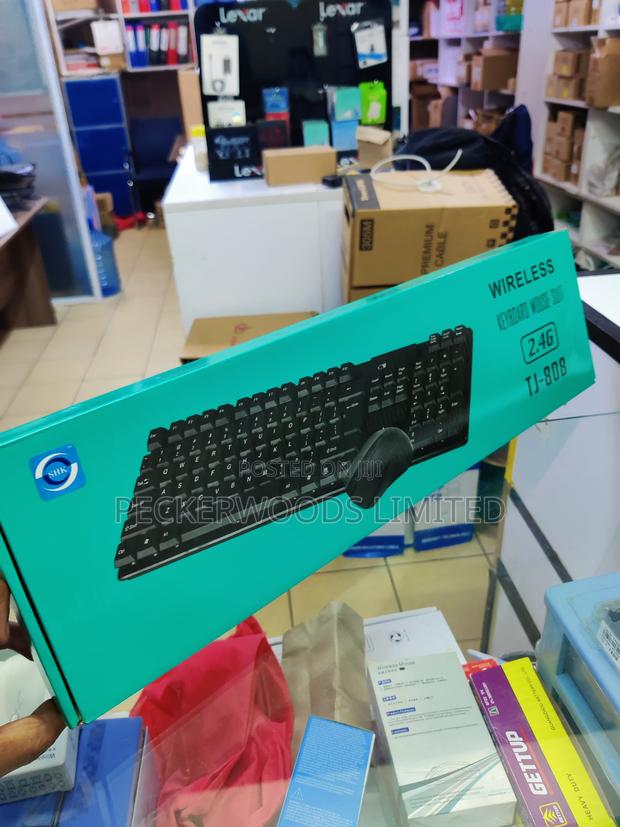 Durable Tj-808 2.4gwireless Keyboard With Mouse - main view