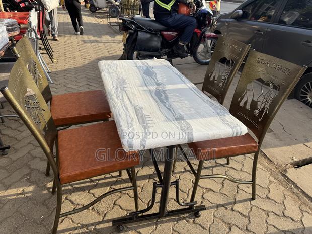 Restaurant And Bar Chairs And Marble Table - thumbnail 4