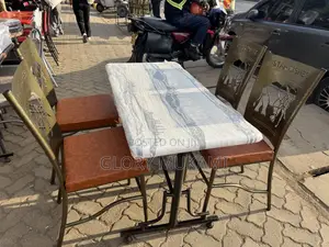 Restaurant And Bar Chairs And Marble Table