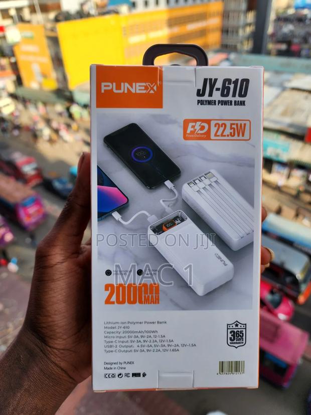Punex Powerbank 20000mah - thumbnail 3